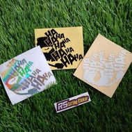 Cutting sticker hahaha stickerJoker