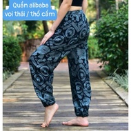 Alibaba Harem pants in solid color
