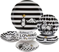 日本製Peanuts Snoopy碟史諾比碟史努比碟套裝6個陶瓷碟 平行進口