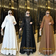 [New] Aline Lace Amore By Ruby Ori Dress Muslim Baju Wanita Gamis
