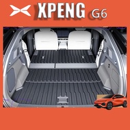 Suitable for XPENG G6 rear trunk TPE floor mats, XPENG G6 car dirt-resistant protective accessories,