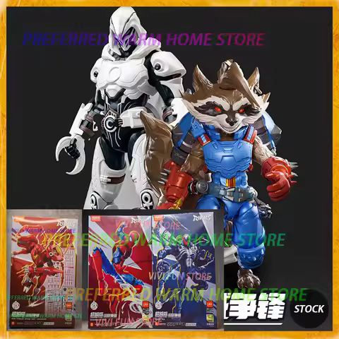 In Stock Originate Marvel Rivals CHAMPION CLASS Rocket Raccoon Moon Knight PENI PARKER SP//dr Assemb