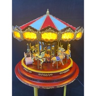 Mr Christmas carousel music box
