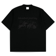 Waveblast Oversize T-Shirt - Journey Black