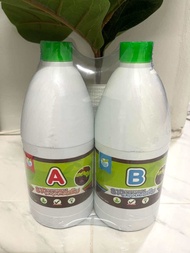 ปุ๋ย AB จำนวน 1 คู่ ขนาด 1ลิตร ab ปุ๋ยab สำหรับปลูกผักไฮโดรโปนิกส์ ผักไฮโดรโปนิกส์ ไฮโดรโปนิกส์ เอบี