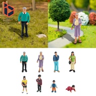 [Blesiya] Miniature figure fairy garden micro landscape architecture model human