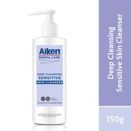 AIKEN Derma Care Deep Cleansing Sensitive Skin / Oil Control Cleanser 150g / Skin care / Face Wash /
