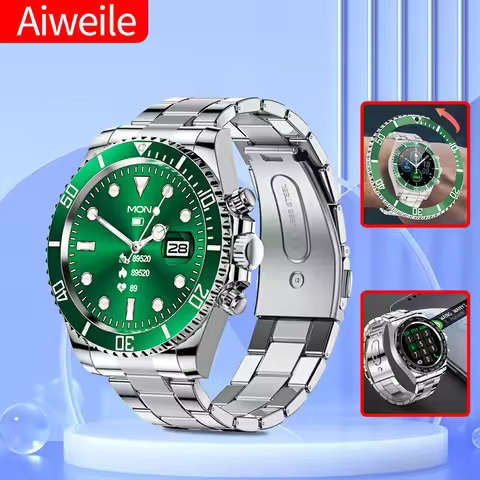 Aiweile AW12 New Style Luxury Smart Watch Dials Answer Call For Men Waterproof Sport Digital Busines