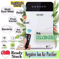 🔥🔥🔥 [SG Best Seller ]NEW Upgrade Lifestyle ANION Air Purifier Pureair True Hepa with 1+ 1 Filter /Sm