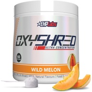EHP Labs OxyShred Pre Workout Powder & Shredding Supplement - Preworkout Powder with L Glutamine &  
