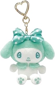 Nakajima Corporation Sanrio Characters Pressed Color Mascot, My Melody, Green, 213983-25, H 3.9 x W