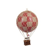 荷蘭 AUTHENTIC MODELS 熱氣球吊飾/ 紅色格子/ 8.5CM