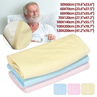 Baby Child Kids Elder Waterproof Washable Reusable Bed Pad Incontinence Bed Wetting Mattress Cover Protect 3 Colors 7 Sizes