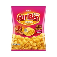 Kale Guribee Layered Crispy Potato Chips Three Flavors: Seaweed, Cheese, and Barbecue Flavor Snacks 