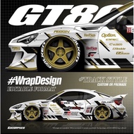 K812 GT86 Racing Body Vinyl Decal Stickers