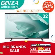 GINZA smart tv 32 inches android tv 32 inch smart led tv flat screen on sale ultra-thin#led promo tv