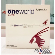 Qatar Airways One World B777-3DZ/ER (A7-BAA) JC WIngs 1:400
