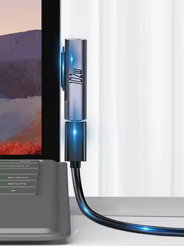 Tablet Magnetic Charging Converter Laptop Notebook Charger Plug Connector for Microsoft Surface Pro 
