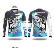 Kaos Baju Jersey Mancing Mania Casting Barramundi Drifit Custom BAD052