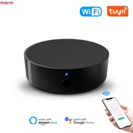 Tuya Wifi Smart Ir Remote Mini Universal Remote Control For Tv Aircon Other Devices Work With Alexa Google Home 【searson】