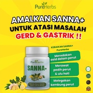 PUREHERBS SANNA+ EKSTRAK DAUN SANNA, HALIA, LEMON (30biji) untuk cuci u s u s dan msalah 3 srangkai