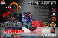 DESKTOP COMPUTER SET RYZEN 5 5600G 16GB RAM 512GB SSD