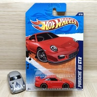 hot wheels porsche 911 GT2 Merah