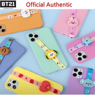 BTS BT21 Official BABY FIGURE PHONE Case strap holder Authentic