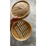 BAMBOO STEAMER  pengukus bulib 6 inci pengukus Pau