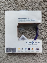 Wireworld Ultraviolet 7 USB 線, 1M, A to mini B