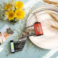 Film Roll Photo Keychain Custom Printed Keychain - Printed Film Keychain Film Roll Keychain