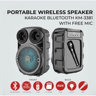 Speaker Polytron Bass Free Microphone Aktif Portable Subwoofer C0H3 Aktif Music Box Bluetooth Mini Hifi Jbl Xtra Bass Power Sound Karaoke Music Player Wireless Stereo Charge Multimedia Aktif 2.1 Speaker Bluetooth Portable 65Inch Km-3381 Plus Mi LX315