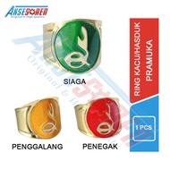 Ring Kacu Pramuka [Penegak/Penggalang/Siaga] / Pin Hasduk Pramuka / Ring Dasi Pramuka Laki-laki Dan 