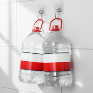 10PCS Invisible Stainless Steel Hooks – Wall-Fixed, 5kg Weight, 180° Rotating (7x7cm, TS2)  10PCS Ca