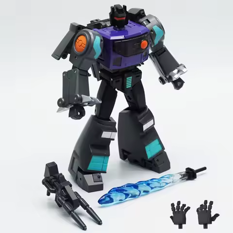 【In Stock】MHZ TOYS Transformation MH-MINI-09B Grimlock Dinosaur Black Ver. Deformable Robot Action T