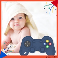 [PO] Baby Teething Toy Soft Button TV Remote Control Gamepad Console Flexible Soothe Toy Teeth Grinding Food Grade Boys Girls Infant Silicone Teether Chew Toy Baby Shower Gift