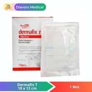 Dermafix T 10 cm x 12 cm OneMed waterproof/transparent/waterproof plaster