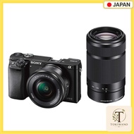 【 Used 】 Sony Mirrorless Camera α6000 a6000 Double Zoom Lens Kit E PZ 16-50mm F3.5-5.6 OSS + E 55-21