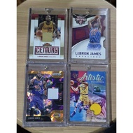 Lebron james game used jersey card 2