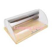 Transparent Bread Holder | Delicia Elegant Stainless Bread Holder
