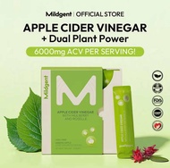 Mildgent Apple Cider Vinegar Natural Organic Detox ACV No Sugar 燃脂瘦身原漿蘋果醋 促氧化助消化 Minuman Cuka Epal O