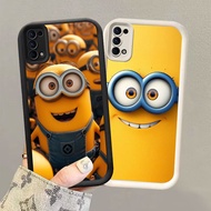 HW-6 Charming Minions Shockproof Silicone Casing for Realme Narzo C3 7I 10 5 N53 5s 6i C75 20A N63 C