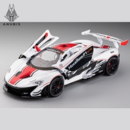 Mô Hình Xe Ôtô Kim Loại 1/24 Siêu Xe MCLAREN P1 GTR Dùng Để Trưng Bày Bàn Làm Việc