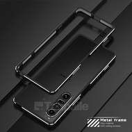 Tanpaile หรูหราบางเฉียบอะลูมินัมอัลลอยกันชนโลหะเคสสำหรับ Sony Xperia 1 5 10 IV Pro-I ฟันแม่เหล็กล็อค