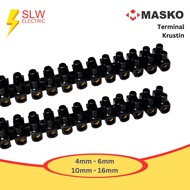 MASKO Terminal Rustin Krustin Terminal/ Cable Connector/ Plastic Connector/ 4mm 6mm 10mm 16mm