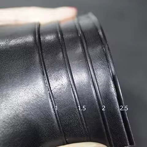 Leather Edge Creaser Leathercraft Edge Creasing Tool Edge Marking Leather Craft Black Wood Handle To