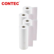 ONTEC 5 pieces 110MM*20M Printing Paper Recorder Paper Thermal Paper ECG Machine Spirometer