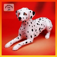 Dalmatian Dog Assembled Paper Model - MohinhgiayVN