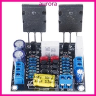 Auro Low Distortion Mono Power Amplifier Board 100W Power 2SC5200+2SA1943 For Home