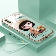 Hontinga เคสโทรศัพท์มือถือ เคสออปโป้ ลายการ์ตูน สำหรับOPPO A31 2020